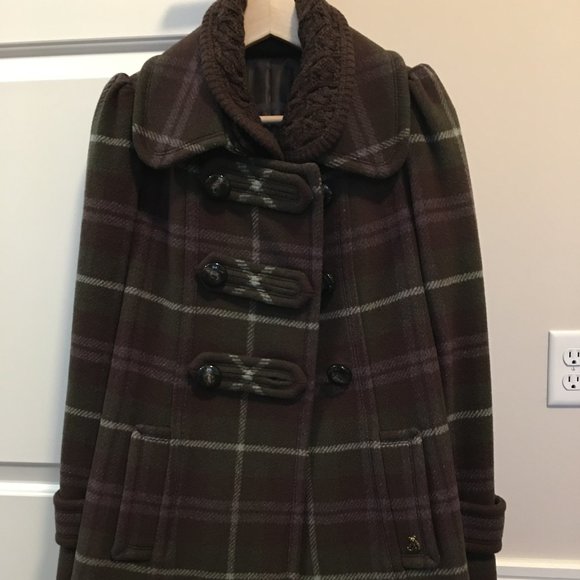 Teenie Weenie Luxury Fuzzy Bear Coat with removable collar - Picture 2 of 13